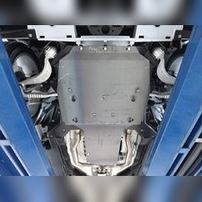 Защита картера двигателя и кпп Land Rover Range Rover Velar 2017-нв (сталь 2 мм)