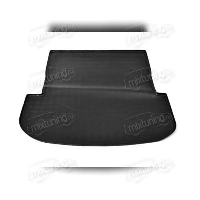 Коврик в багажник (черный) для Hyundai Palisade (2020) (7 мест сложенный 3-й ряд)