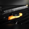 Автобокс Titan 650 черный глянцевый (двустороннее открытие 2100X900X440 мм) 650 л