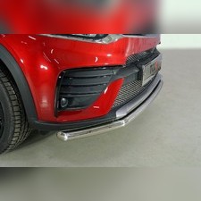Защита переднего бампера, нижняя 60,3 мм для Geely Tugella 2020-нв