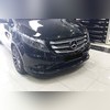 Накладки на решетку радиатора Mercedes Vito W447 5 частей (нержавеющая сталь)