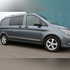 Молдинги на двери Mercedes Vito (W447) 2014+(1 сдвижная дверь, L1/L2) (нержавеющая сталь)