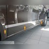 Молдинги на двери Mercedes Vito (W447) 2014+(2 сдвижные двери, L1/L2) (нержавеющая сталь)
