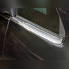 Нижние молдинги стекол Mercedes W447 2014-нв (8 шт., нержавеющая сталь)