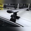 Багажник на крышу с прямоугольными поперечинами Kia Rio IV 2017-2019 Седан, модель "Крыло"