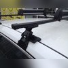 Багажник на крышу с прямоугольными поперечинами Toyota Corolla X 2007-2013 (гладкая крыша)