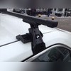 Багажник на крышу с прямоугольными поперечинами Toyota Corolla X 2007-2013 (гладкая крыша)
