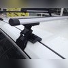 Багажник на крышу с аэродинамическими поперечинами Toyota Corolla X 2007-2013 "Аэро" (гладкая крыша)