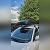 Бокс на крышу аэродинамический, черный карбон "Altai" (двухсторонние открытие) 220х82х40 см 510 л