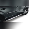 Пороги, подножки, ступени Mitsubishi Pajero Sport 2008-2016, модель "Alyans"