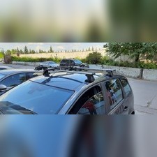 Багажник на крышу с аэродинамическими поперечинами Mercedes-Benz CLS 2013-2018 Аэро (в шт. места)