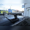 Багажник на крышу с прямоугольными поперечинами Saab 9-3 2005-2012 (в штатные места)