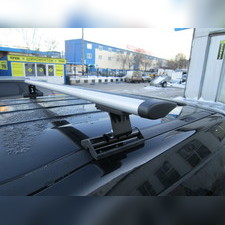 Багажник на крышу с аэродинамическими поперечинами Subaru Legacy 2009-2014 "Крыло" в штатные места