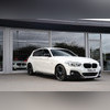 Элероны на пороги BMW 1 Series F20 2015-2018 (чёрный глянец)