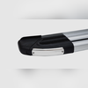 Пороги, подножки, ступени NISSAN NAVARA 2014-н.в., модель "Brilliant Silver"