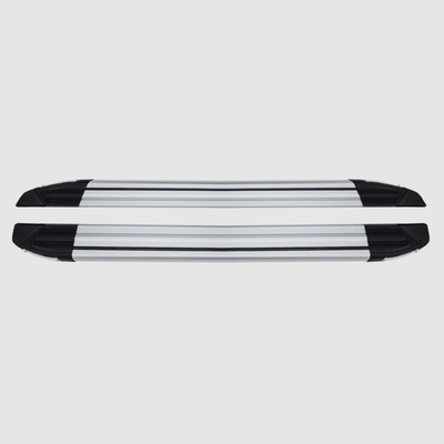 Пороги, подножки, ступени NISSAN NAVARA 2014-н.в., модель "Brilliant Silver"