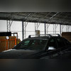 Багажник аэродинамический на крышу Land Rover Discovery 4 2009-нв, "Air 3 SILVER"