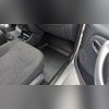 Коврики резиновые Lada Largus 2012-нв (передние) Фургон "3D Premium"