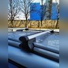 Аэродинамические поперечины на рейлинги Hyundai Santa Fe 2000-2012 Кроссовер "Favorit Аэро"