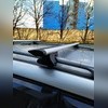 Аэродинамические поперечины на рейлинги Hyundai Santa Fe 2000-2012 Кроссовер "Favorit Крыло"