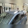 Аэродинамические поперечины на рейлинги Hyundai Santa Fe 2000-2012 Кроссовер "Favorit Крыло"