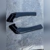Элероны на задний бампер BMW 3 Series F30 2012-2018 (чёрные)