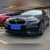 Сплиттер, диффузор, юбка переднего бампера BMW 5 Series G30 2018-2020 ( MP Style 2 части) чёрный