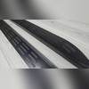 Пороги, подножки, ступени Chery Tiggo 8 PRO 2021+ (чёрные)