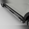 Пороги, подножки, ступени PEUGEOT 4008 2012-2017, модель "Emerald Black"