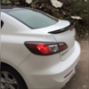 Спойлер Mazda 3 (BL) 2009-2013 (чёрный глянец)
