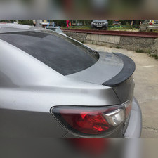 Спойлер Mazda 3 (BL) 2009-2013 (чёрный глянец)