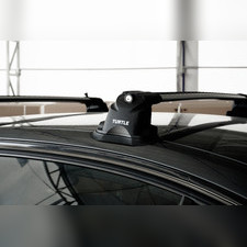Багажник аэродинамический на крышу Volkswagen Amarok 2010-нв , "Air 3 SILVER"