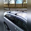 Прямоугольные поперечины на рейлингиMitsubishi Outlander 2002-2008 Кроссовер "Favorit"