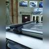 Прямоугольные поперечины на рейлингиMitsubishi Outlander 2002-2008 Кроссовер "Favorit"