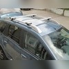 Аэродинамические поперечины на рейлинги Mitsubishi Outlander 2002-2008 Кроссовер "Favorit Крыло"