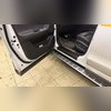 Пороги, подножки, ступени Chery Tiggo 8 PRO 2021+ (серебристые)