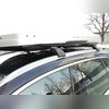 Поперечины на интегрированные рейлинги с замком Audi Q3 2011-нв Turmaline V2 SILVER