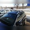 Поперечины на интегрированные рейлинги с замком Kia Ceed универсал 2012-2018, Turmaline V2 SILVER