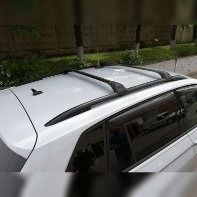 Поперечины на рейлинги аэродинамические Mercedes-Benz ML-class 2011-2015 Tourmaline V1 Black