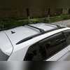 Поперечины на рейлинги аэродинамические, с замком Porsche Cayenne 2010 - 2018 , Tourmaline V1 Black