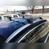 Поперечины на интегрированные рейлинги с замком BMW X3 2018 - нв, Turmaline V2 SILVER