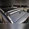 Поперечины на рейлинги аэродинамические BMW X7 2018 - нв, Diamond SILVER