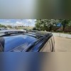 Поперечины на рейлинги аэродинамические с замком BMW X7 2018 - нв "Shark Black"