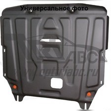 Защита КПП и раздаточной коробки для Nissan Patrol 1997-2010 (сталь 2 мм)