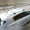 Багажник на интегрированные рейлинги "Integra Аэро с замком" Renault Megane 2016-нв Универсал
