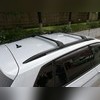 Поперечины на рейлинги аэродинамические с замком ,Volkswagen Caddy 2010 - нв, Tourmaline V1 Black