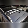 Поперечины на рейлинги аэродинамические, Volkswagen Tiguan 2007 - нв, Diamond SILVER