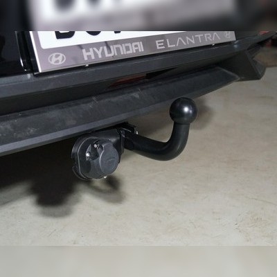 Фаркоп (оцинкованный, шар A) Hyundai Elantra 2020 - нв