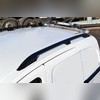 Рейлинги алюминиевые Fiat Scudo 2007-2017 Long, в штатные места без сверления (черные)