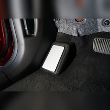 Накладка площадки левой ноги (лист алюминий 4мм) Hyundai Santa Fe 2021 - нв